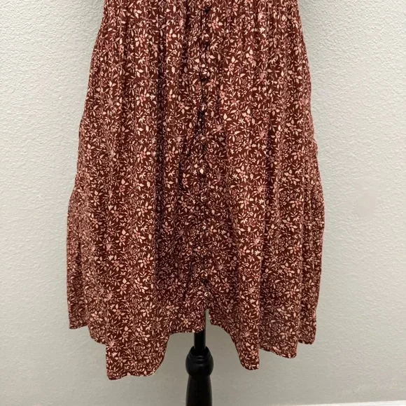 Madewell Pintuck Mini Dress in Florentine Floral Size XS - Picture 5 of 16